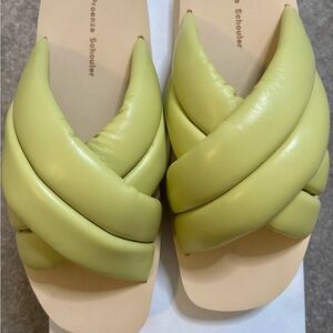 Proenza Schouler Women's Lime Green Sandals
